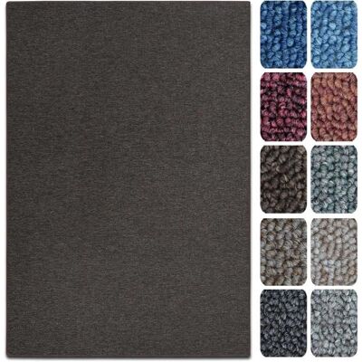 KARAT Tapis de Salon London Marron foncé 67 x 100 cm Marron - Publicité KARAT Tapis de Salon London Marron foncé 67 x 100 cm Marron - Publicité