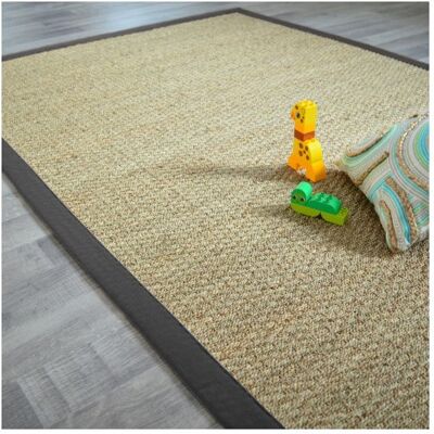 Decoweb - Varana Panama - 160 x 230 cm - Jonc de mer - Rug - Publicité Decoweb - Varana Panama - 160 x 230 cm - Jonc de mer - Rug - Publicité