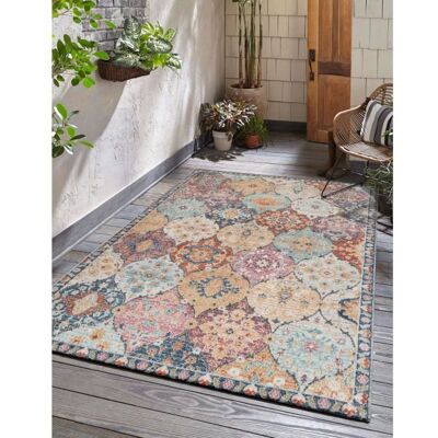 THE CARPET Palma Tapis multicolore - Tapis d'extérieur - Publicité THE CARPET Palma Tapis multicolore - Tapis d'extérieur - Publicité