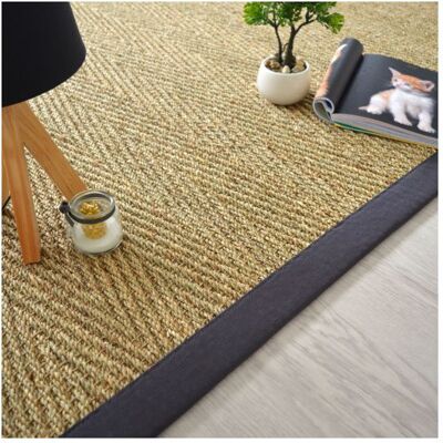 Decoweb - Assam - 120x170 - Anthracite - Rug - Publicité Decoweb - Assam - 120x170 - Anthracite - Rug - Publicité