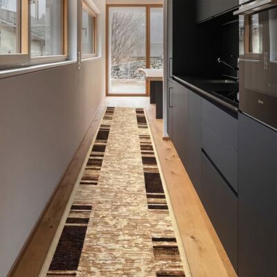 KARAT Tapis de couloir Navona Beige 80 x 250 cm Beige - Publicité KARAT Tapis de couloir Navona Beige 80 x 250 cm Beige - Publicité