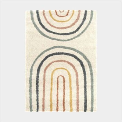 Decoweb - Rainbow - 120x170 - Couleurs pastel - Rug - Publicité Decoweb - Rainbow - 120x170 - Couleurs pastel - Rug - Publicité