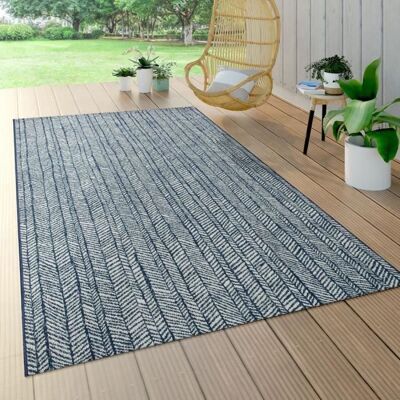 Tapis Extérieur Paco Home - Moderne Bleu 80x150 cm - Publicité Tapis Extérieur Paco Home - Moderne Bleu 80x150 cm - Publicité