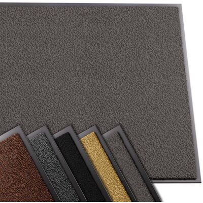 VOUNOT® Tapis de porte paillasson dentrée 90x150cm anthracite - antidérapant antipoussière imperméable lavable Gris - Publicité VOUNOT® Tapis de porte paillasson dentrée 90x150cm anthracite - antidérapant antipoussière imperméable lavable Gris - Publicité
