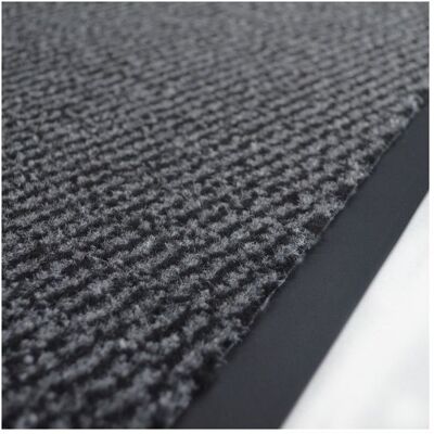 DECOWEB Tapis paillasson pour porte dentrée - Anthracite - 120 x 240 cm Gris - Publicité DECOWEB Tapis paillasson pour porte dentrée - Anthracite - 120 x 240 cm Gris - Publicité