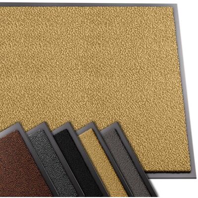 VOUNOT® Tapis de porte paillasson dentrée 90x120cm beige - antidérapant antipoussière imperméable lavable Beige - Publicité VOUNOT® Tapis de porte paillasson dentrée 90x120cm beige - antidérapant antipoussière imperméable lavable Beige - Publicité