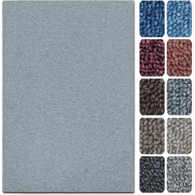 KARAT Tapis de Salon London Gris clair 200 x 200 cm Gris - Publicité KARAT Tapis de Salon London Gris clair 200 x 200 cm Gris - Publicité