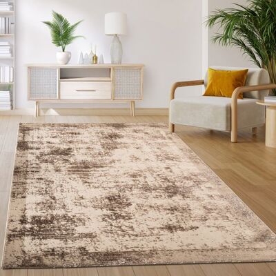 Paco Home Tapis Salon Chambre Vintage Oriental Motif Abstrait Beige Foncé Beige 240x340 cm Beige - Publicité Paco Home Tapis Salon Chambre Vintage Oriental Motif Abstrait Beige Foncé Beige 240x340 cm Beige - Publicité