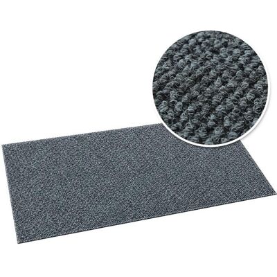 FLOORDIREKT Tapis anti-salissures Hong Kong Pro Gris 120 x 150 cm Gris - Publicité FLOORDIREKT Tapis anti-salissures Hong Kong Pro Gris 120 x 150 cm Gris - Publicité