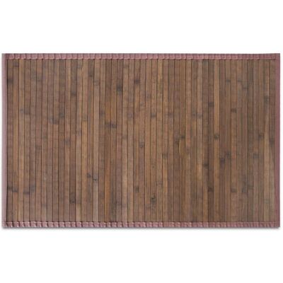 KARAT Tapis en bambou Tibet Enroulable Marron 90 x 120 cm Marron - Publicité KARAT Tapis en bambou Tibet Enroulable Marron 90 x 120 cm Marron - Publicité