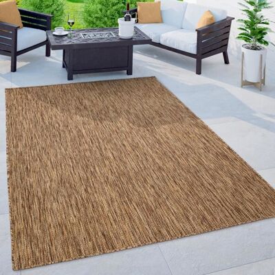 Tapis Extérieur Balcon Terrasse Cuisine Uni Moucheté Marron Beige 120x160 cm - PACO HOME - Moderne - Synthétique Marron - Publicité Tapis Extérieur Balcon Terrasse Cuisine Uni Moucheté Marron Beige 120x160 cm - PACO HOME - Moderne - Synthétique Marron - Publicité