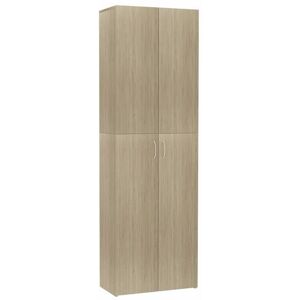 VIDAXL BEST-HOME Meuble rangement - UU - Armoire de bureau Chêne sonoma 60x32x190 cm Bois dingénierie HH10998 Marron - Publicité VIDAXL BEST-HOME Meuble rangement - UU - Armoire de bureau Chêne sonoma 60x32x190 cm Bois dingénierie HH10998 Marron - Publicité