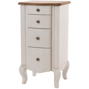 Armoire à bijoux Loberon - Amadeus 40x35 cm - Blanc et chêne - Rangement élégant - Publicité Armoire à bijoux Loberon - Amadeus 40x35 cm - Blanc et chêne - Rangement élégant - Publicité