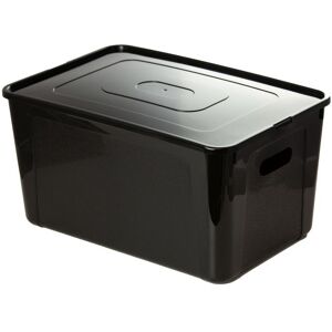 Boîte de rangement - EDANTI - Multibox - Plastique - 20 L - Couvercle de sécurité Noir - Publicité Boîte de rangement - EDANTI - Multibox - Plastique - 20 L - Couvercle de sécurité Noir - Publicité
