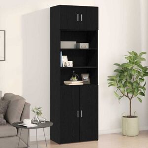 vidaXL Armoire murale Bois de chêne noir 70x42,5x40cm Mobilier - Publicité vidaXL Armoire murale Bois de chêne noir 70x42,5x40cm Mobilier - Publicité
