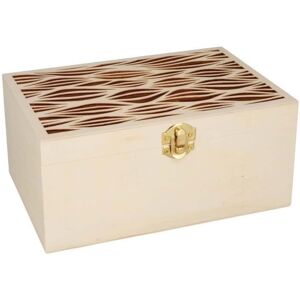 ARTEMIO Boîte à thé en bois - Boho - Petites vagues - 95 x 21 x 142 cm - 6 casiers Marron - Publicité ARTEMIO Boîte à thé en bois - Boho - Petites vagues - 95 x 21 x 142 cm - 6 casiers Marron - Publicité