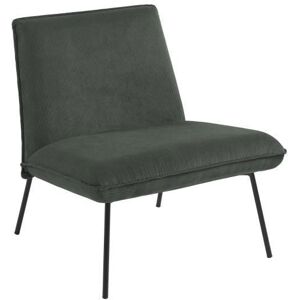 Fauteuil POLA velours côtelé vert - BAÏTA - 1 place - Intérieur - Relaxation Vert - Publicité Fauteuil POLA velours côtelé vert - BAÏTA - 1 place - Intérieur - Relaxation Vert - Publicité