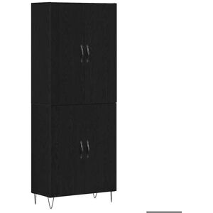 VIDAXL SOLDE DHIVER®Bibliothèque KENNETH - Armoire haute vitrine - Haut Armoire/Buffet haut - 2 pcs Chêne noir - Bois dingénierie et verr Noir - Publicité VIDAXL SOLDE DHIVER®Bibliothèque KENNETH - Armoire haute vitrine - Haut Armoire/Buffet haut - 2 pcs Chêne noir - Bois dingénierie et verr Noir - Publicité