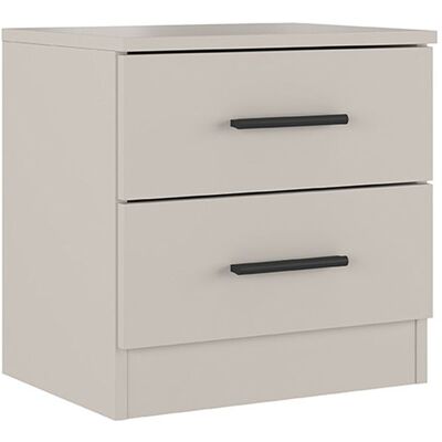 PEGANE Table de nuit table de chevet avec 2 tiroirs coloris beige - Longueur 3960 x profondeur 3350 x hauteur 43 cm Beige - Publicité PEGANE Table de nuit table de chevet avec 2 tiroirs coloris beige - Longueur 3960 x profondeur 3350 x hauteur 43 cm Beige - Publicité