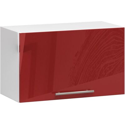 Meuble de cuisine haut AKORD W60 OLIWIA modulable Blanc 60 cm 1 porte couleur Rouge Brillant 1 étagère 60x30x29 cm Blanc - Publicité Meuble de cuisine haut AKORD W60 OLIWIA modulable Blanc 60 cm 1 porte couleur Rouge Brillant 1 étagère 60x30x29 cm Blanc - Publicité