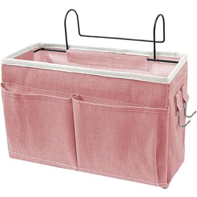 Organisateur de Chevet Suspendu Panier de Rangement Suspendu Poche de Lit Organisateur Sacs de Chevet Sac de Rangement Étanche Blanc - Publicité Organisateur de Chevet Suspendu Panier de Rangement Suspendu Poche de Lit Organisateur Sacs de Chevet Sac de Rangement Étanche Blanc - Publicité