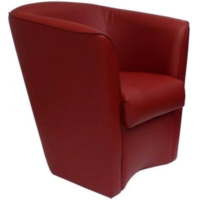 LIBEROSHOPPING - Poltrona ecopelle Bordeaux - Armchair - Publicité LIBEROSHOPPING - Poltrona ecopelle Bordeaux - Armchair - Publicité