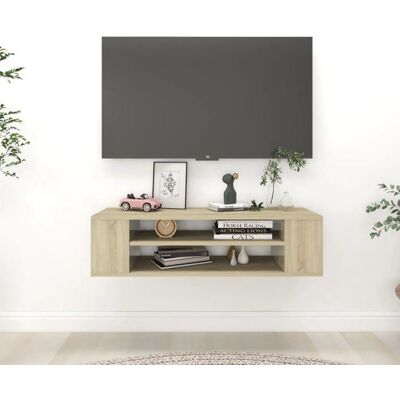 VIDAXL SALE 2026 Armoire TV moderne Brun - Meuble TV suspendu Chêne sonoma 100x30x265cm - bois ingénierie PRO511559203 - Publicité VIDAXL SALE 2026 Armoire TV moderne Brun - Meuble TV suspendu Chêne sonoma 100x30x265cm - bois ingénierie PRO511559203 - Publicité