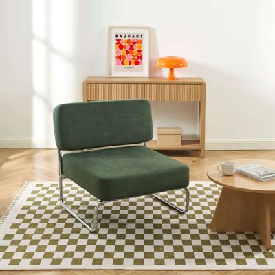BAÏTA Fauteuil JACK tissu vert Vert - Publicité BAÏTA Fauteuil JACK tissu vert Vert - Publicité