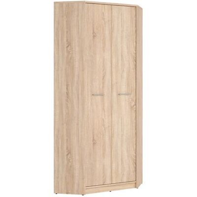 PEGANE Placard armoire dangle de 2 portes coloris Chêne sonoma - Longueur 795 x Largeur 795 x Hauteur 197 cm Marron - Publicité PEGANE Placard armoire dangle de 2 portes coloris Chêne sonoma - Longueur 795 x Largeur 795 x Hauteur 197 cm Marron - Publicité
