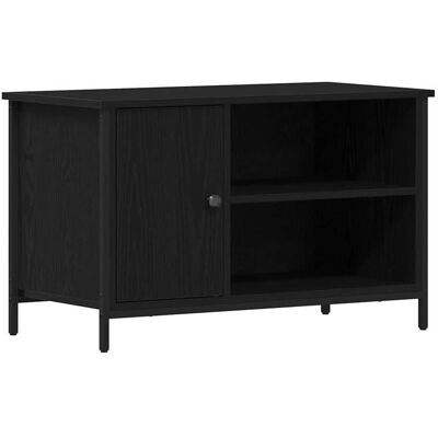 VidaXL Support TV - Ingeniada - Chêne Noir - Design Moderne - 80x40x50 cm - Publicité VidaXL Support TV - Ingeniada - Chêne Noir - Design Moderne - 80x40x50 cm - Publicité