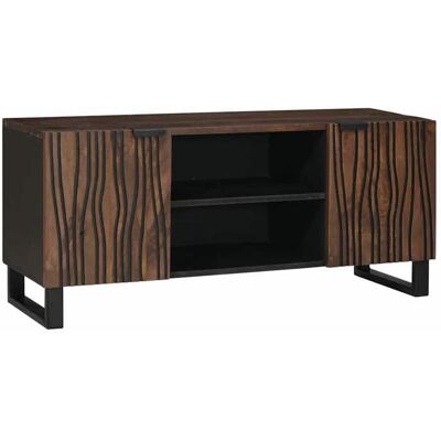 Unites TV Noyer 105x33x46cm - Usage Intérieur/jardin - VIDAXL - design-classiqueBois dingénierie EU25_X60493 Marron - Publicité Unites TV Noyer 105x33x46cm - Usage Intérieur/jardin - VIDAXL - design-classiqueBois dingénierie EU25_X60493 Marron - Publicité