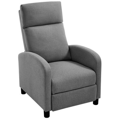 WOLTU - Sillón reclinable - Gris oscuro - Reposapiés - Recliner - Publicité WOLTU - Sillón reclinable - Gris oscuro - Reposapiés - Recliner - Publicité