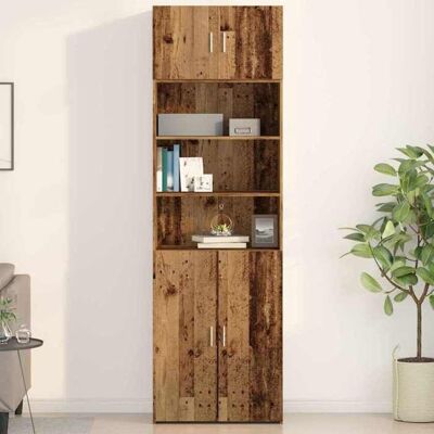 VidaXL Armoire Murale Bois Ancien 70x42,5x40 cm - Publicité VidaXL Armoire Murale Bois Ancien 70x42,5x40 cm - Publicité