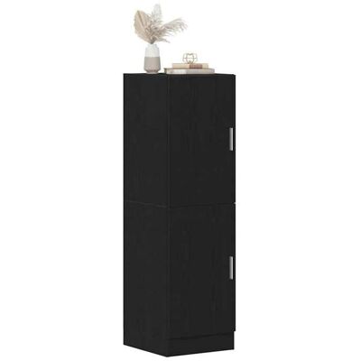 vidaXL Armoire de cuisine noir 38x415x1315 cm bois dingénierie 860113 Noir - Publicité vidaXL Armoire de cuisine noir 38x415x1315 cm bois dingénierie 860113 Noir - Publicité