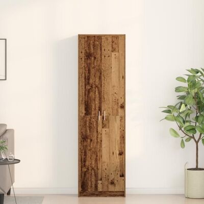 Armoire Vieux Bois 55x25x189 cm Bois d ingénierie Marron - Publicité Armoire Vieux Bois 55x25x189 cm Bois d ingénierie Marron - Publicité
