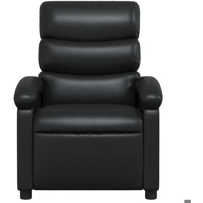 VIDAXL En soldes - Fauteuil TV simple Avec Dossier Inclinable - Chaise de relaxation Fauteuil salon pour séjour - Noir Similicuir 8_81450 Noir - Publicité VIDAXL En soldes - Fauteuil TV simple Avec Dossier Inclinable - Chaise de relaxation Fauteuil salon pour séjour - Noir Similicuir 8_81450 Noir - Publicité