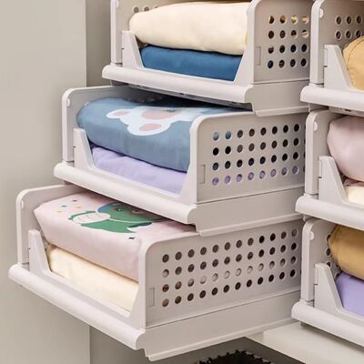 JEOBEST Lot de 3 Organisateur Armoire Vetement Placard Rangement Boite Rangement Armoire Vetement Organisateur Placard 33.5*43*42cm Blanc - Publicité JEOBEST Lot de 3 Organisateur Armoire Vetement Placard Rangement Boite Rangement Armoire Vetement Organisateur Placard 33.5*43*42cm Blanc - Publicité