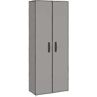 VIDAXL Bonne qualité - Armoire à chaussures - BONNIE - Commode à chaussures Gris 60x30x166cm Tissu - Meuble dentrée Coffre Rangement DECO Gris - Publicité VIDAXL Bonne qualité - Armoire à chaussures - BONNIE - Commode à chaussures Gris 60x30x166cm Tissu - Meuble dentrée Coffre Rangement DECO Gris - Publicité
