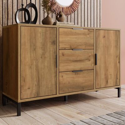 ModernLuxe - Buffet - Naturel - 2 portes - Buffet - Publicité ModernLuxe - Buffet - Naturel - 2 portes - Buffet - Publicité