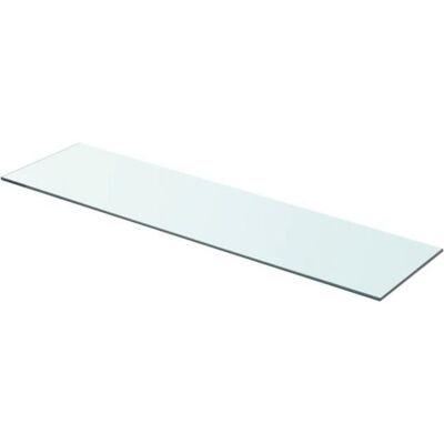 Panneau pour étagère en verre transparent VIDAXL - 80 x 20 cm - contemporain et design - Publicité Panneau pour étagère en verre transparent VIDAXL - 80 x 20 cm - contemporain et design - Publicité