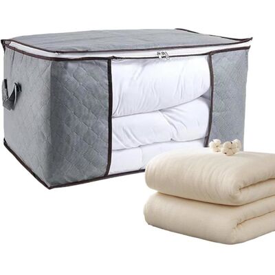 AMRINUGL Sac de Rangement Extra Large pour Couvertures Literie et Accessoires Label - Publicité AMRINUGL Sac de Rangement Extra Large pour Couvertures Literie et Accessoires Label - Publicité
