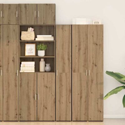 vidaXL Haut Armoire 2 pcs Chêne artisanal 30 x 425 x 185 cm 3365577 Marron - Publicité vidaXL Haut Armoire 2 pcs Chêne artisanal 30 x 425 x 185 cm 3365577 Marron - Publicité