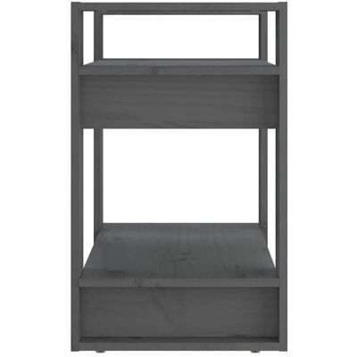 VIDAXL (Vente Chaude)Bibliothèque - CLOUD - Cabinet/Placard pour livres -/Séparateur de pièce Gris 60x35x57 cm Pin massif 1671538 Gris - Publicité VIDAXL (Vente Chaude)Bibliothèque - CLOUD - Cabinet/Placard pour livres -/Séparateur de pièce Gris 60x35x57 cm Pin massif 1671538 Gris - Publicité