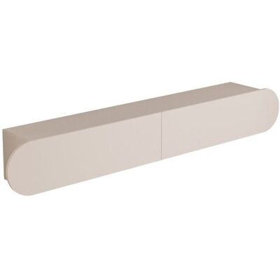 HANAH HOME Meuble TV en bois LUM1 - 180 x 31 x 29 cm - Crème Beige - Publicité HANAH HOME Meuble TV en bois LUM1 - 180 x 31 x 29 cm - Crème Beige - Publicité