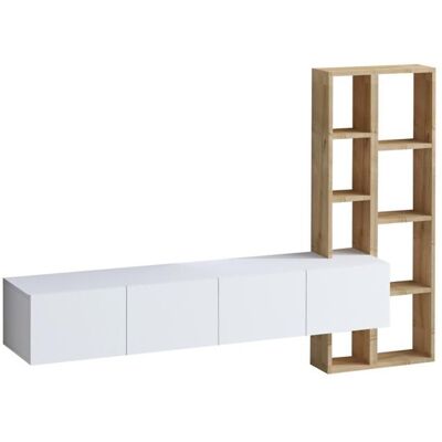 Hanah Home Unité TV - Mobilier TV avec rangement - Publicité Hanah Home Unité TV - Mobilier TV avec rangement - Publicité