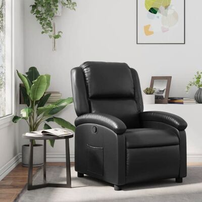 vidaXL Fauteuil Inclinable Chaise de Relaxation avec Dossier et Repose-Pied Siège Inclinable Fauteuil TV de Salon 371775 Noir - Publicité vidaXL Fauteuil Inclinable Chaise de Relaxation avec Dossier et Repose-Pied Siège Inclinable Fauteuil TV de Salon 371775 Noir - Publicité