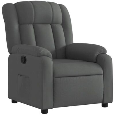 DÉCOSHOP26 - Sillón TV Relax - gris foncé - tissu - Recliner chair - Publicité DÉCOSHOP26 - Sillón TV Relax - gris foncé - tissu - Recliner chair - Publicité