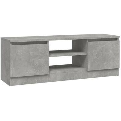 VIDAXL “Winter SaleTOP Armoire TV classique Gris - Meuble TV avec porte Gris béton 102x30x36cm PRO82652 Gris - Publicité VIDAXL “Winter SaleTOP Armoire TV classique Gris - Meuble TV avec porte Gris béton 102x30x36cm PRO82652 Gris - Publicité