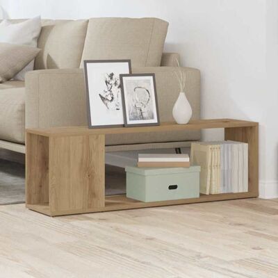 VIDAXL Meuble TV/Hi-Fi - mango - chêne artisanal 100x24x32 cm - bois dingénierie M1706 Marron - Publicité VIDAXL Meuble TV/Hi-Fi - mango - chêne artisanal 100x24x32 cm - bois dingénierie M1706 Marron - Publicité