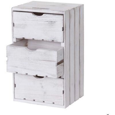 Décoshop26 Petit Meuble Vintage en Bois - Rangement - Publicité Décoshop26 Petit Meuble Vintage en Bois - Rangement - Publicité
